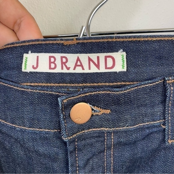 J Brand‎ Jeans Womens Skinny Leg Dark Wash Blue Pure Mid Rise - Picture 8 of 12